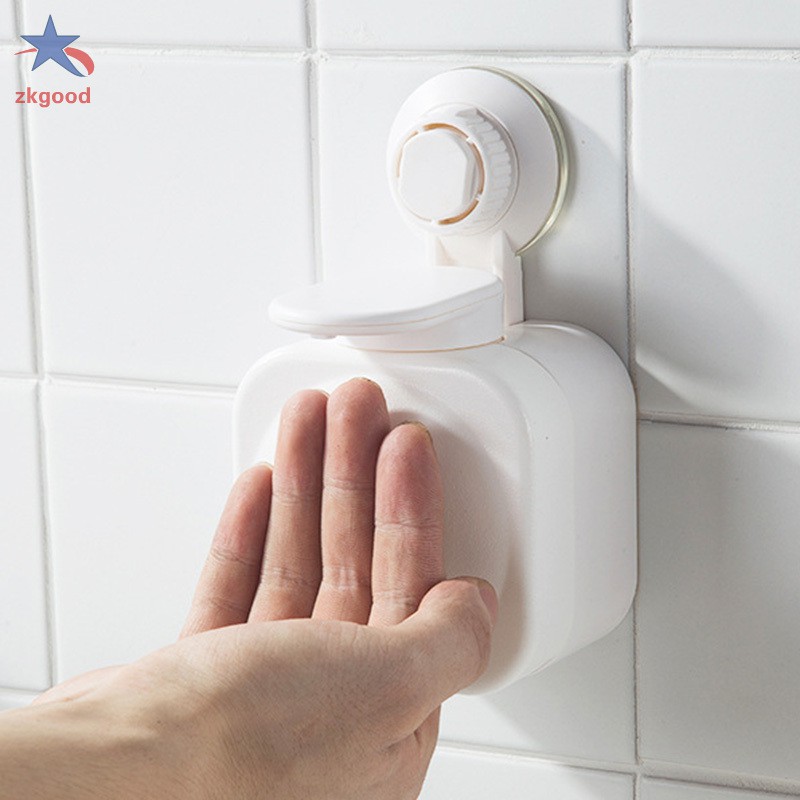 Hộp đựng xà phòng treo tường có giác hút cho nhà tắm nhà bếp