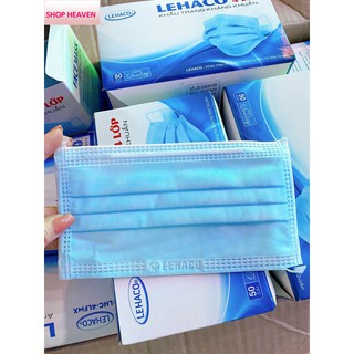 khẩu trang KHÁNG KHUẨN 4 lớp LEHACO