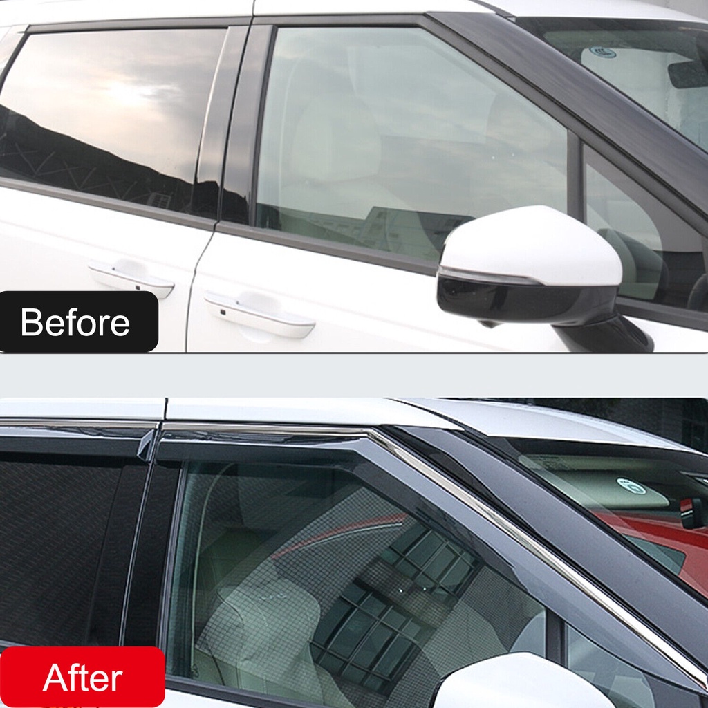 Vè che mưa cao cấp dành cho xe Kia Carnival 2022 2023 - Chỉ mạ crom cao cấp