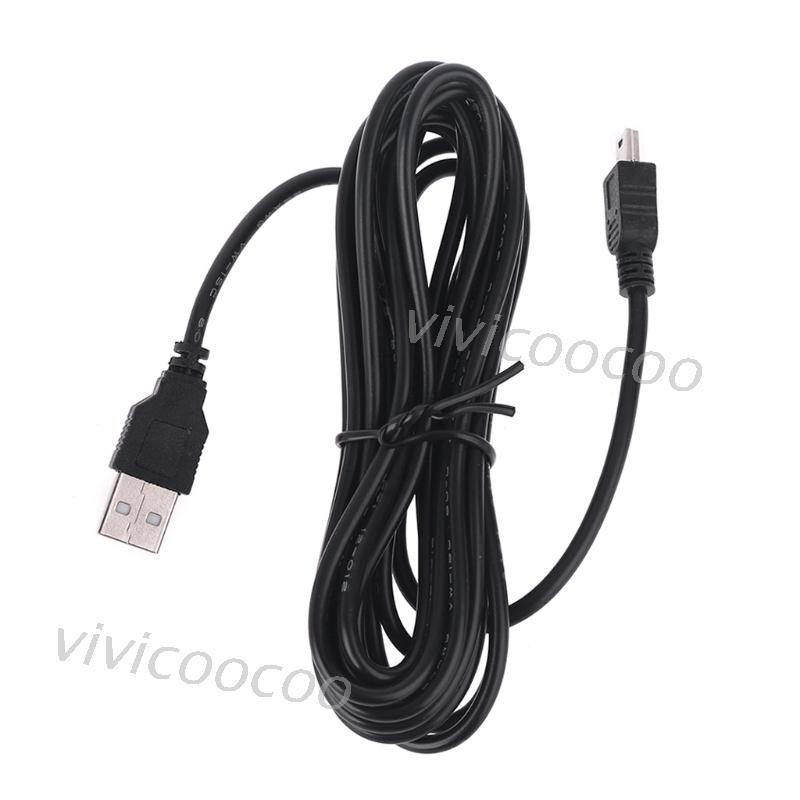 VIVI Mini Micro USB 3.5m Car Camera DVR Power Cable Charger Adapter for Dash Cam 5V/2A 