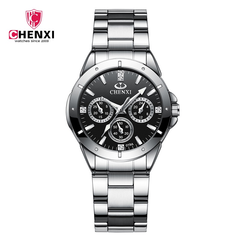 Đồng Hồ CHENXI Đính Đá Bằng Thép Không Gỉ Cao Cấp Thời Trang Cho Nữ