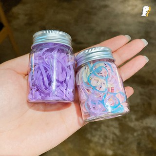 [Hàng có sẵn] Lọ thun cột tóc cao su nhiều màu