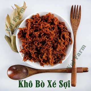 500gr khô bò xé sợi cực ngon voifarm