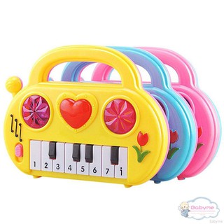 Đồ chơi đàn Piano điện tử có đèn và nhạc cho bé