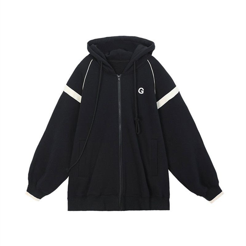 (sẵn lông chuột L) áo khoác lót nỉ bông Ulzzang dày dặn kèm hình thật | BigBuy360 - bigbuy360.vn