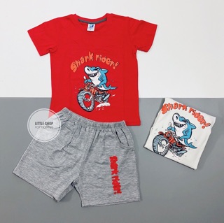 Bộ bé trai T-mart Cá mập (22-35kg)