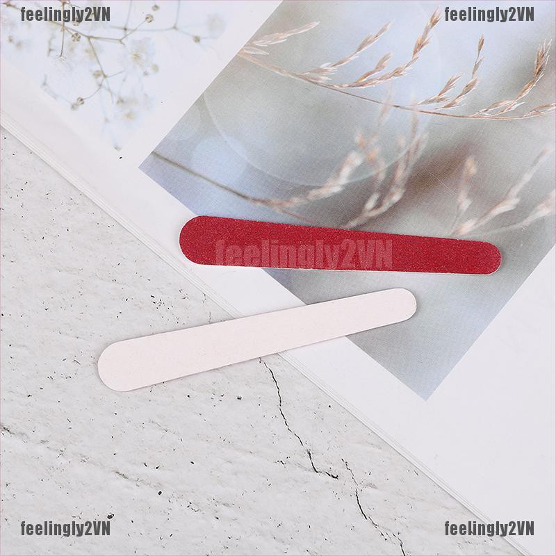 (Hàng Mới Về) 20 Móng Tay Giả 2 Mặt Chất Lượng Cao