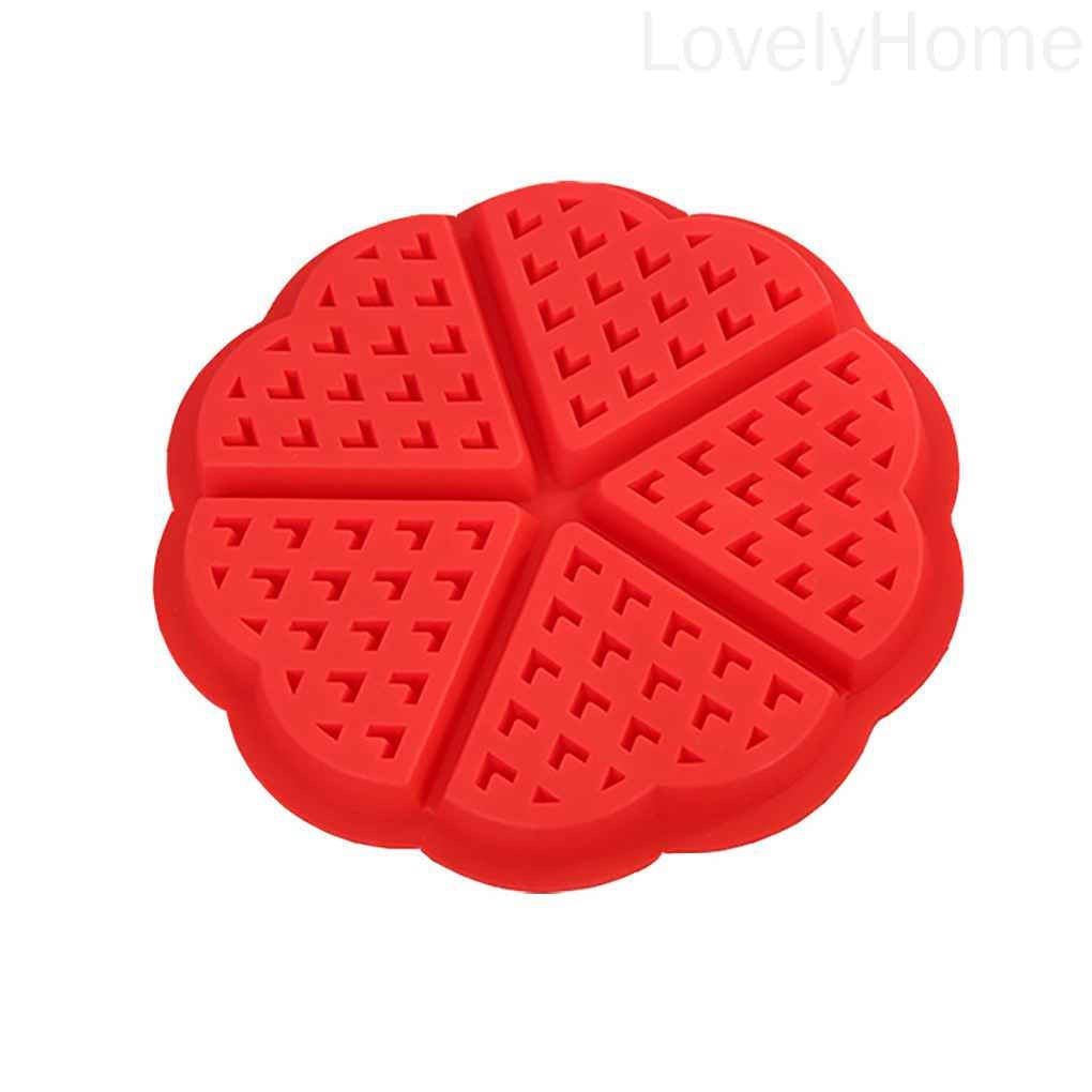 Khuôn Làm Bánh Waffle Bằng Silicone Tiện Dụng