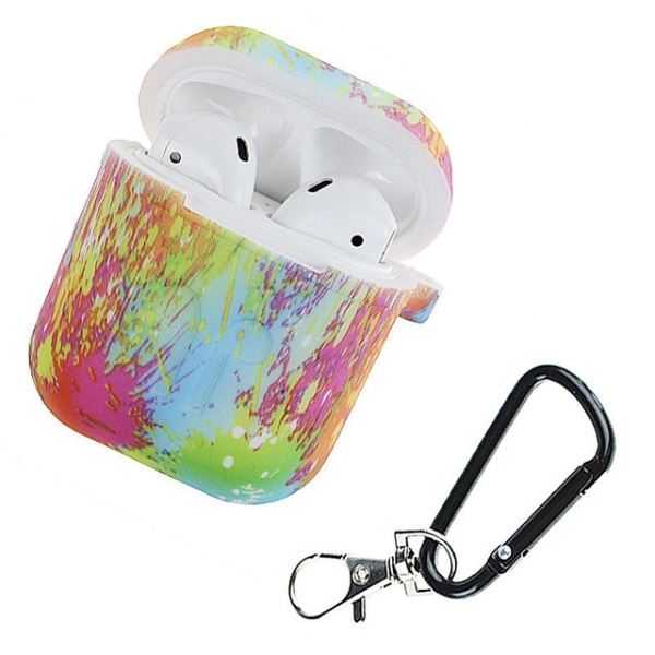 Vỏ silicon chống sốc cho tai nghe Airpods Case i10 i12 TWS Bluetooth Luminous