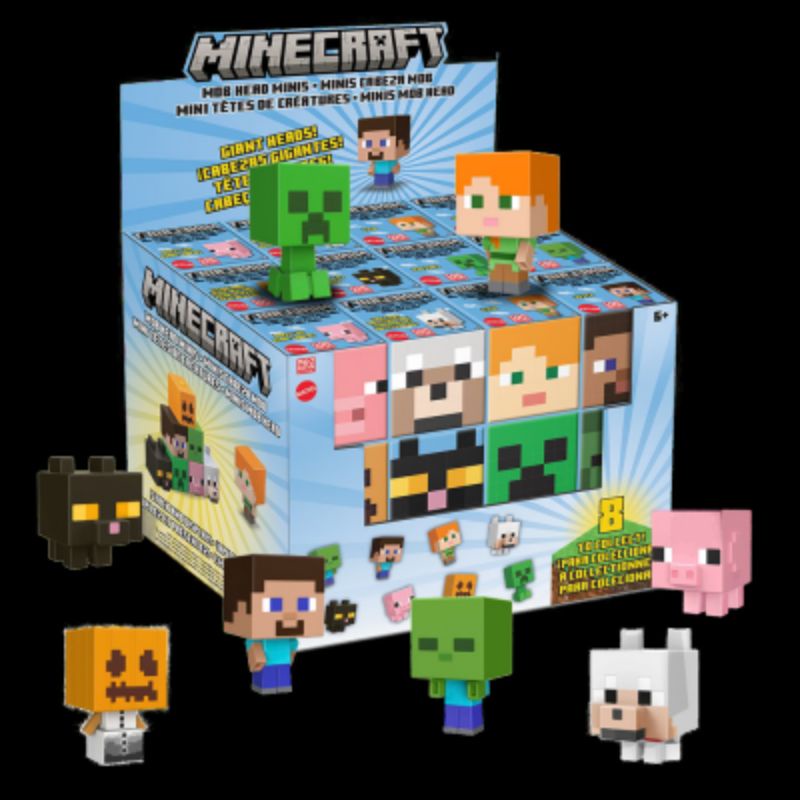 Minecraft với 8 nhân vật hero mini full box ( ảnh thật)