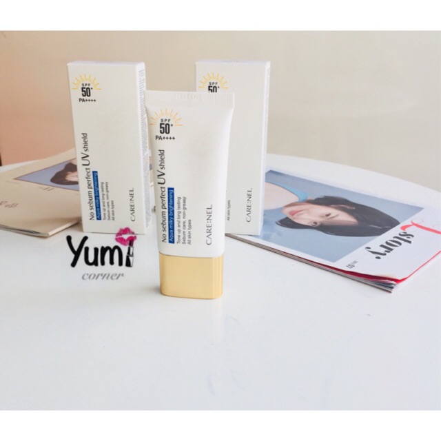 Kem chống nắng Carenel No Sebum Perfect UV Shield