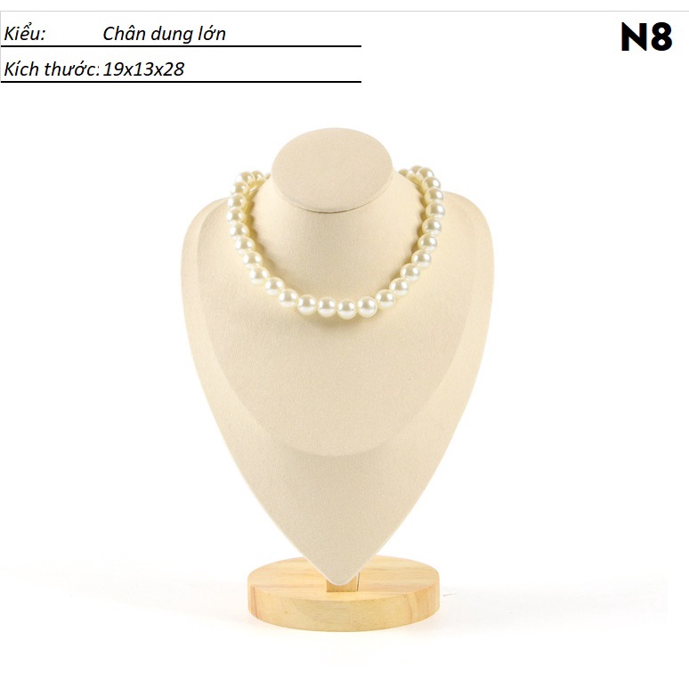 [D2CB] Bộ giá gỗ trưng bày trang sức lai trim chụp mẫu ảnh 3D rất đẹp 1-12 mẫu