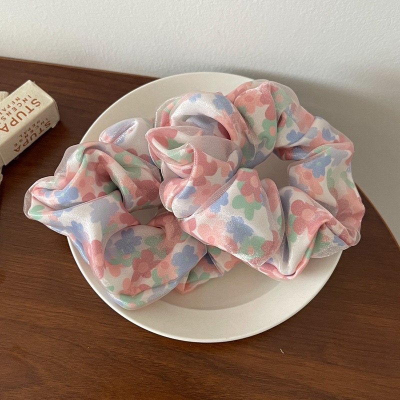 SCRUCHIES LỤA THÊU HÀN QUỐC HOT TREND
