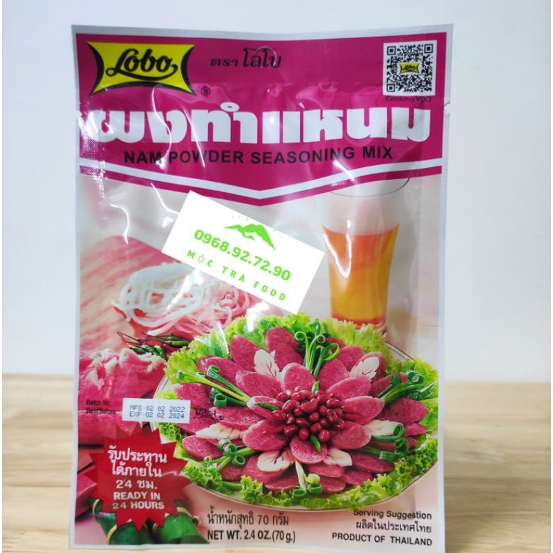 Bột Gia Vị Làm Thịt Xá Xíu Lobo Thái Lan