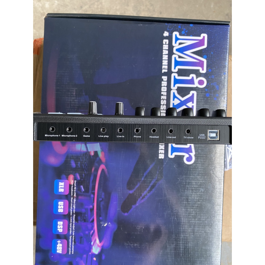 Trọn Bộ Sound Card H9 Micro ALC290 . Hát Livestream , Karaoke , Thu Âm , Dễ Dàng Lắp Đặt . Bảo Hành Lên Đến 12 Tháng