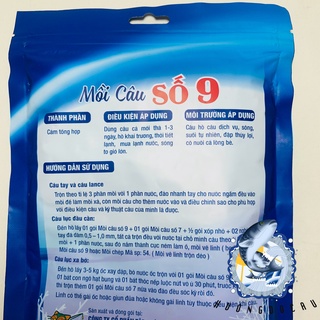 Mồi Câu Cá Phú Thành Số 7, Số 9