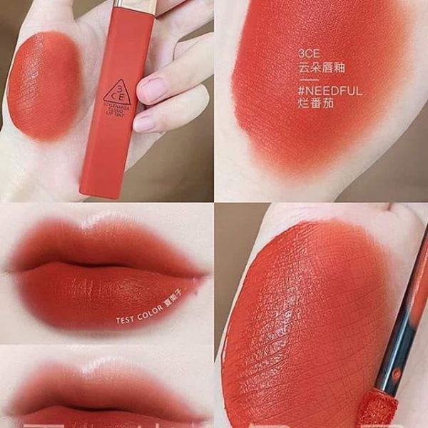 Son kem 3CE Cloud Lip Tint [HÀNG CHÍNH HÃNG] / Son 3ce màu tông đất thiết kế cưc sang trọng