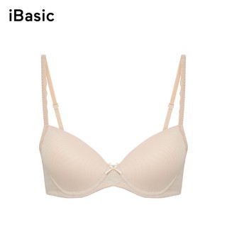 Áo ngực T.shirt phối ren mút mỏng iBasic VA129