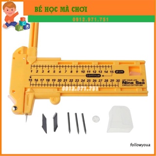 Dụng cụ cắt giấy hình tròn tiện dụng và bền - Dao La Bàn/ Dao Cắt Giây Hình Tròn