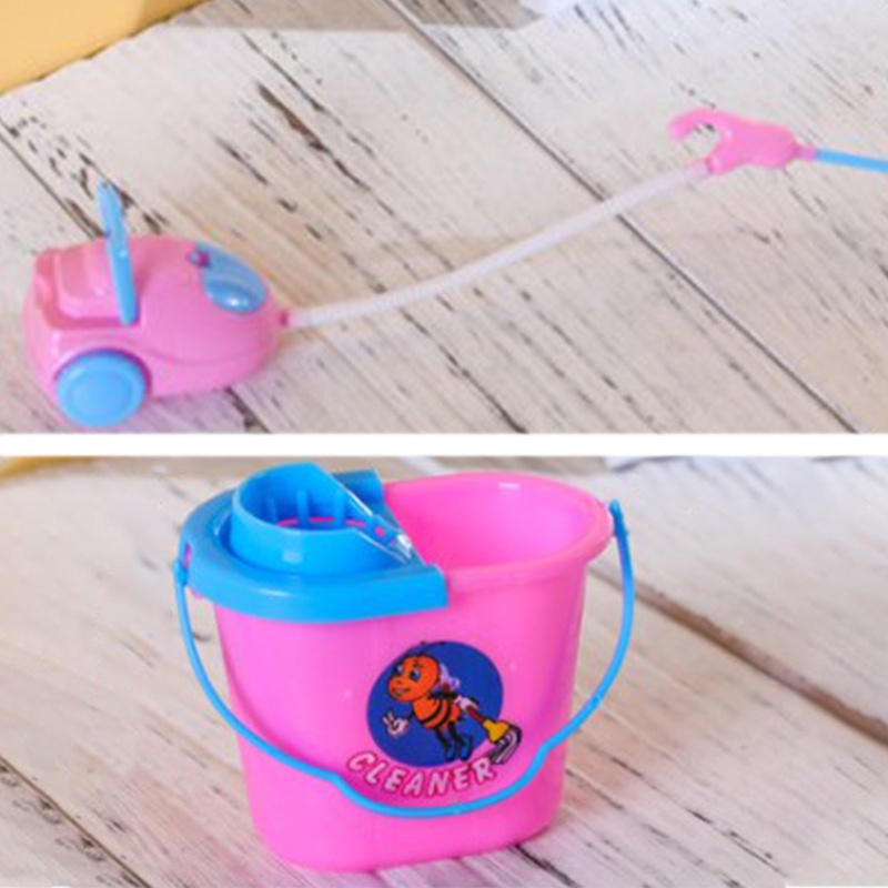 Bộ 9 Cây Lau Nhà Mini Đồ Chơi Chất Lượng Cao