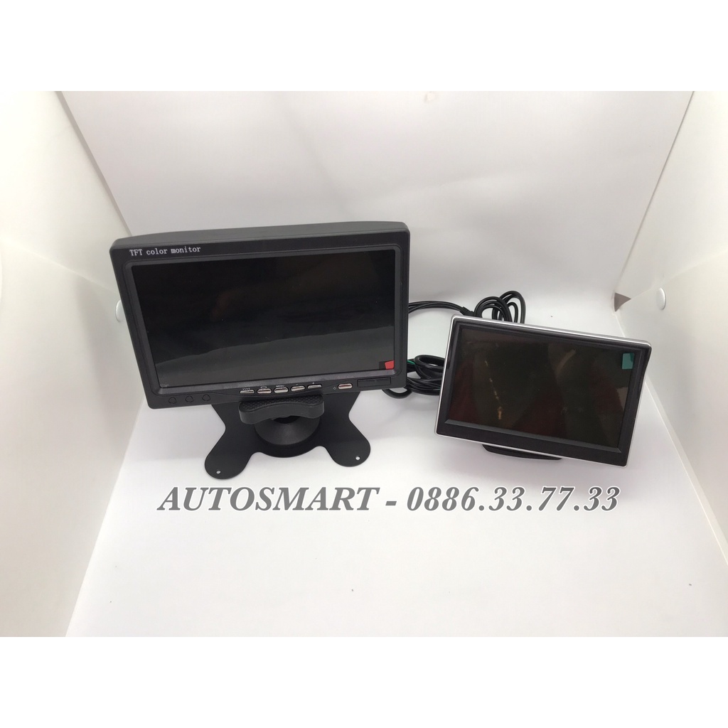 Màn hình 5 inch và 7 inch dùng cho camera lùi, camera tiến, camera lề xe ô tô | BigBuy360 - bigbuy360.vn