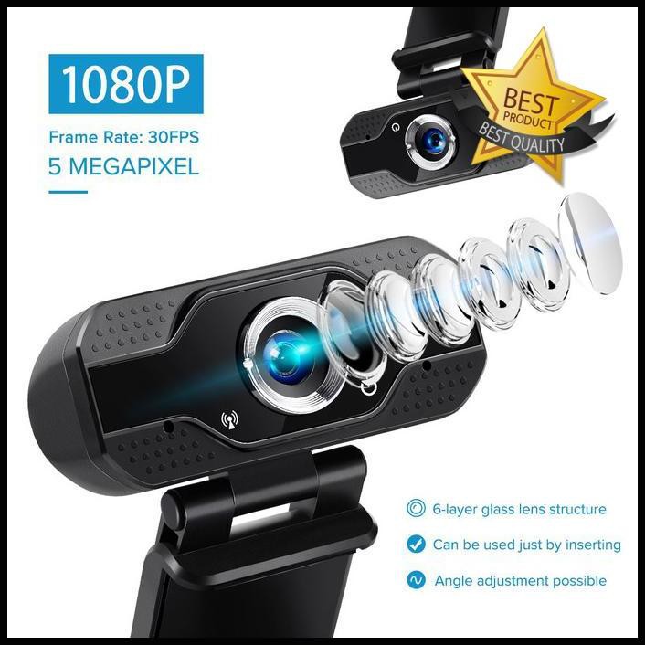 Webcam V8 Full Hd 1080P kèm micro chất lượng cao