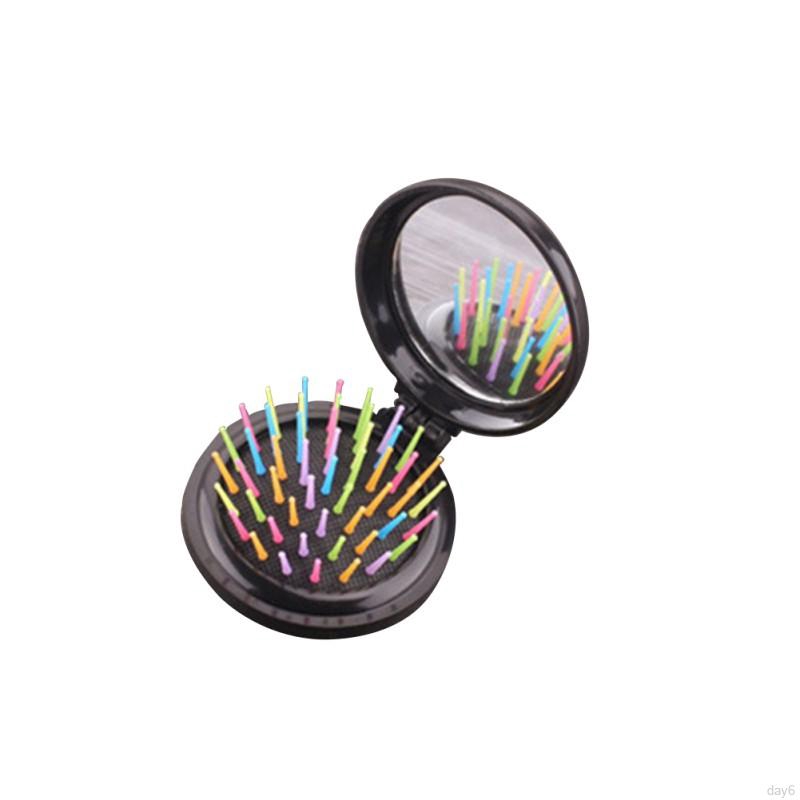 [Hàng mới về] Lược cầu vồng thời trang dễ thương có thể gập lại