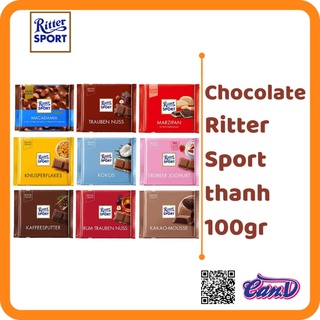 Chocolate Ritter Sport thanh 100gr