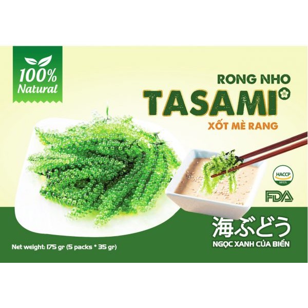 Rong Nho Tasami Kèm Xốt Mè Rang 175g