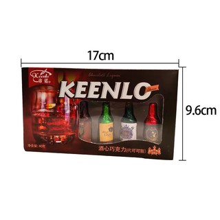 Socola chai rượu Keenlo Set 6 chai