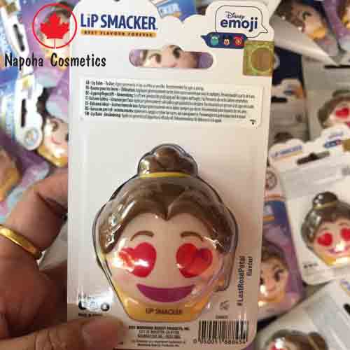 [Chuẩn Auth] Son Disney Emoji – Công chúa Belle Người Đẹp Và Quái Vật – Lip Smacker Disney Emoji Lip Balm (Mae in Usa)