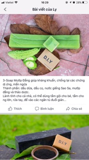 Set 8 bánh Soap thơm thảo dược không hoá chất