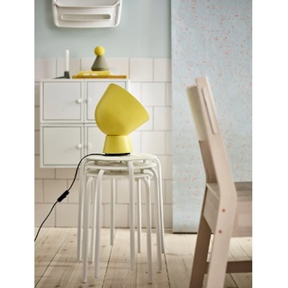 Ghế tròn trắng MARIUS IKEA