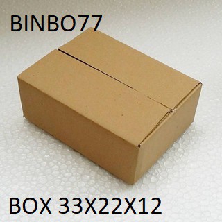 Thùng carton 33x22x12 bộ combo 40 hộp