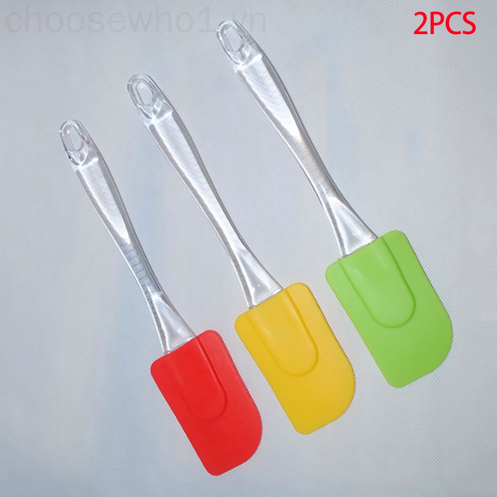 Set 2 Dụng Cụ Làm Bánh Bằng Silicone Chịu Nhiệt Cao