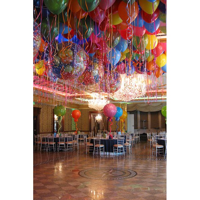 Sỉ Bộ 100 vỏ bóng bay đủ màu trang trí tiệc, làm cổng bóng