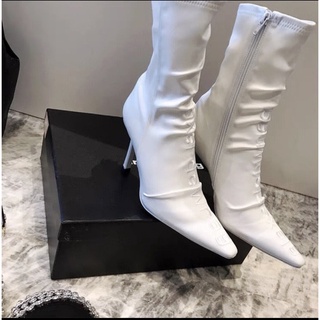Boot cao gót cổ cao Alexingwang thời trang