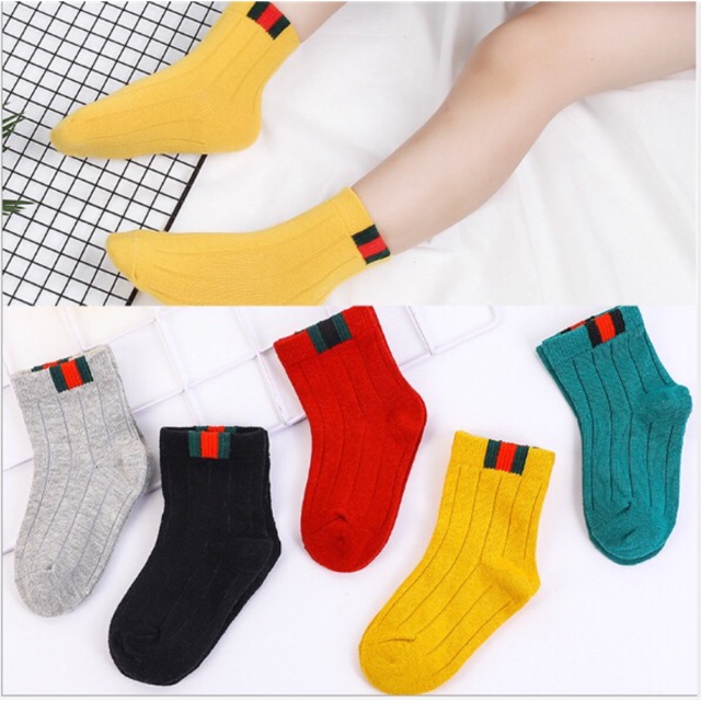 Tất gân trẻ em 1set 5đ