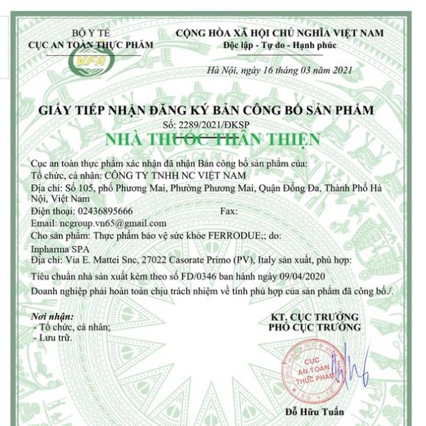 Buona Ferrodue - Bổ sung sắt hữu cơ và hỗ trợ giảm nguy cơ thiểu máu cho trẻ sơ sinh và trẻ nhỏ (15ml)