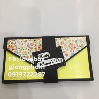 Thiệp ảnh handmade gập 4