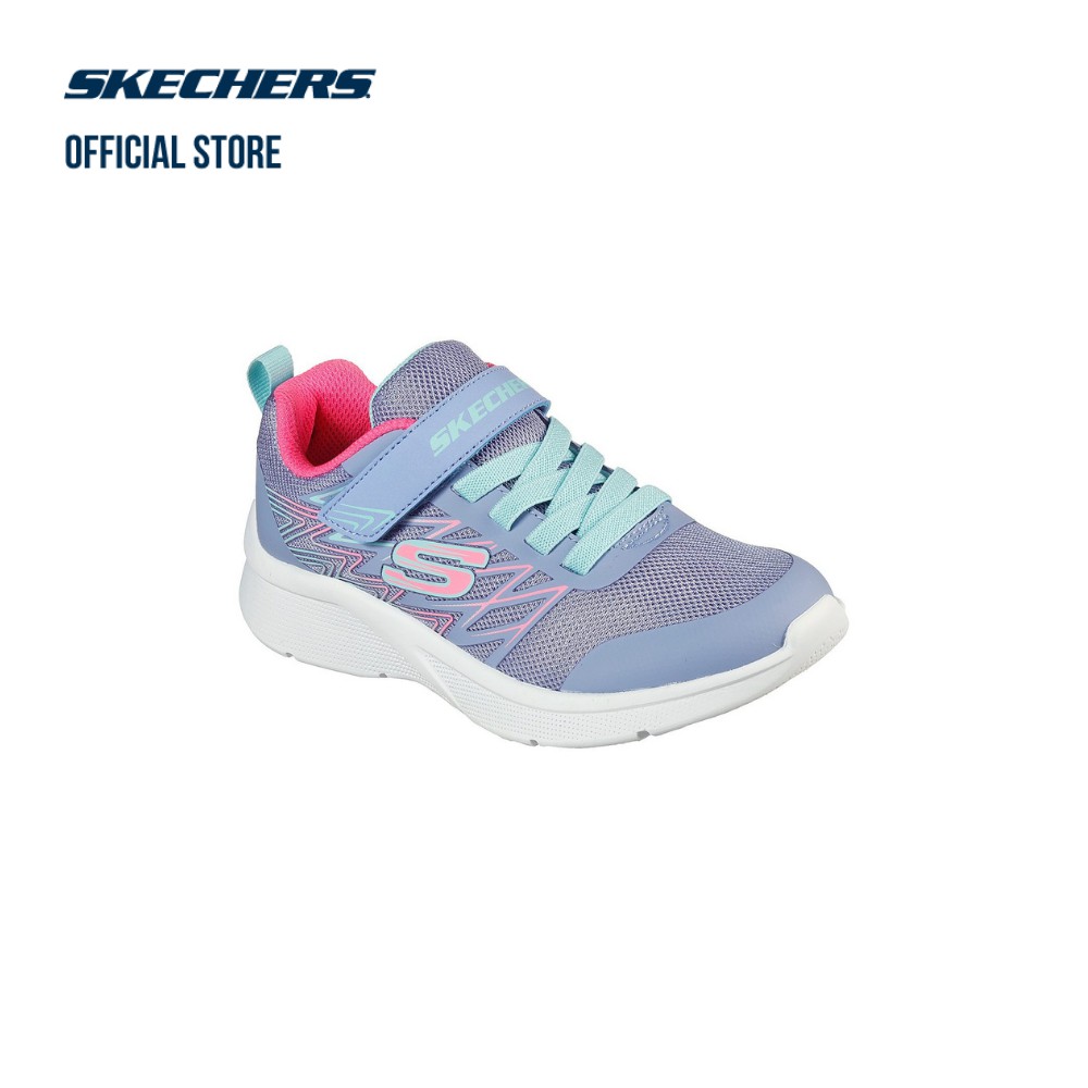 Giày sneaker quai dán bé gái SKECHERS Microspec 302468L-LAV