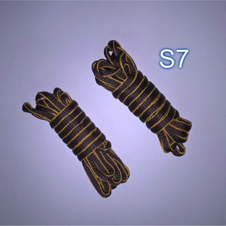 Dây giày oval viền màu
