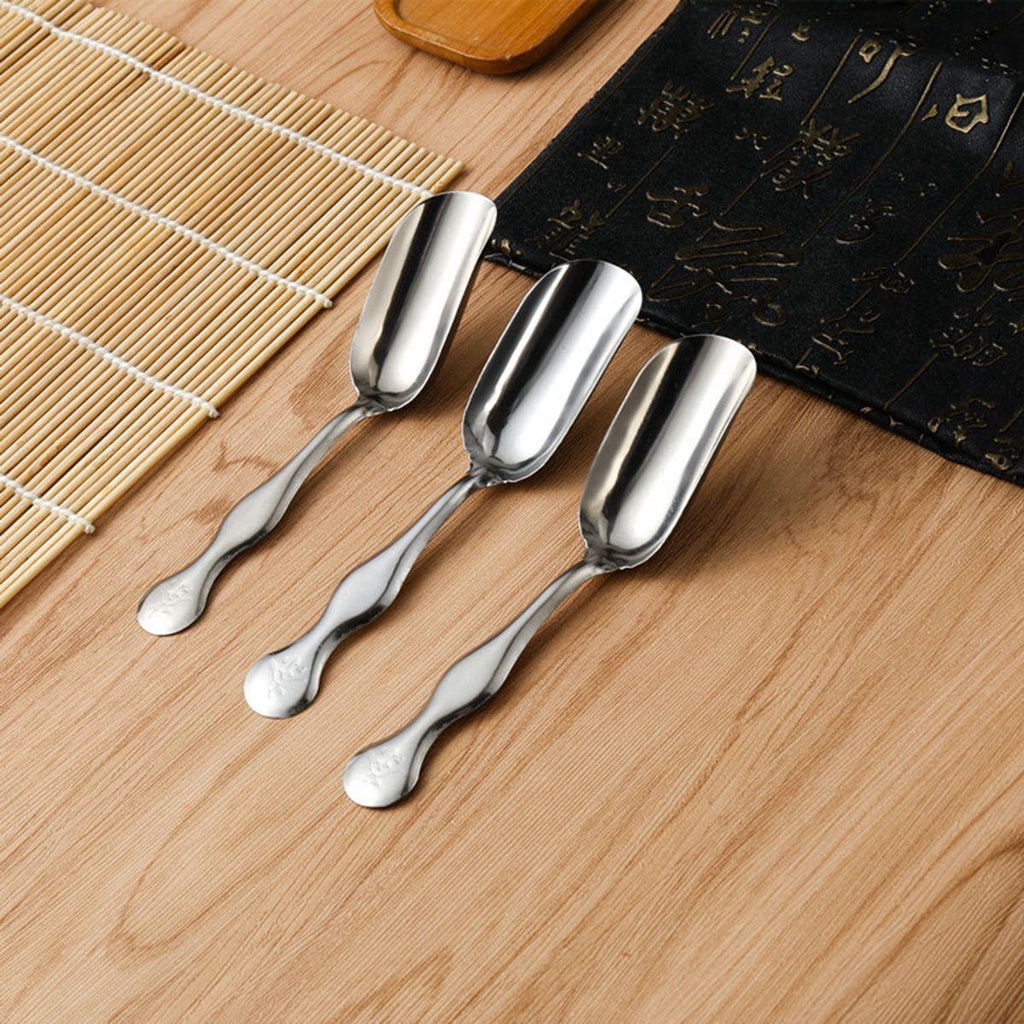 Muỗng Múc Trà Bằng Thép Không Gỉ Tiện Dụng
