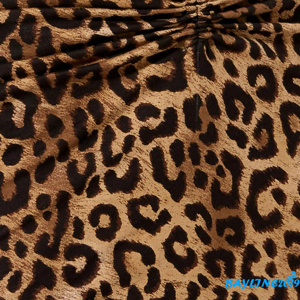 Chân Váy Họa Tiết Da Báo Cá Tính Cho Nữ