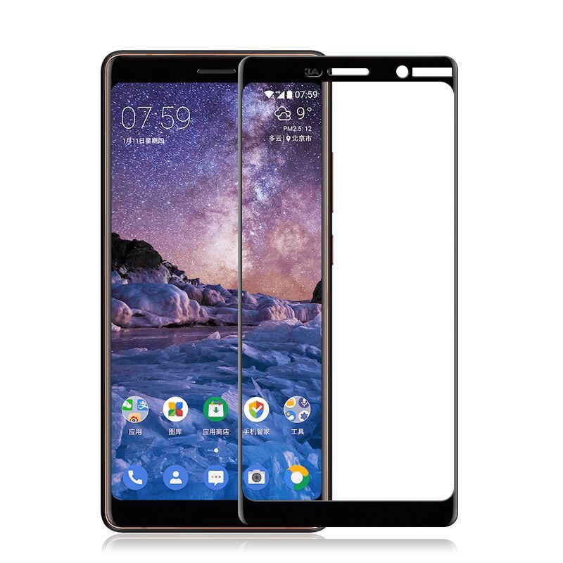 Nokia X3 X5 X6 X7 2 3 5 6 7 Plus 8 9 Full Màn kính cường lực Tempered Glass Screen Protector Film