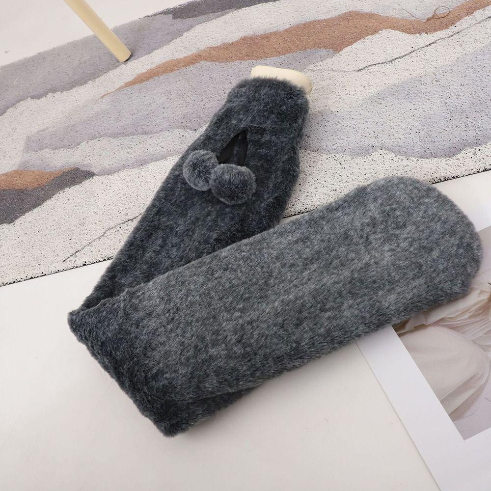 Túi Nước Giữ Ấm Toàn Thân Màu Trơn Phong Cách Giáng Sinh Dung Tích 1 / 2L