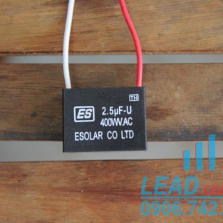 Tụ điện CBB61 ESOLAR 2.5μF-U, 400VAC 2.5uF