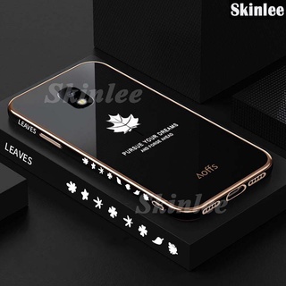 Ốp Lưng Dẻo Trong Suốt In Hình Lá Phong Cho Samsung J7 Pro Samsung Galaxy J7 J3 J5 Pro
