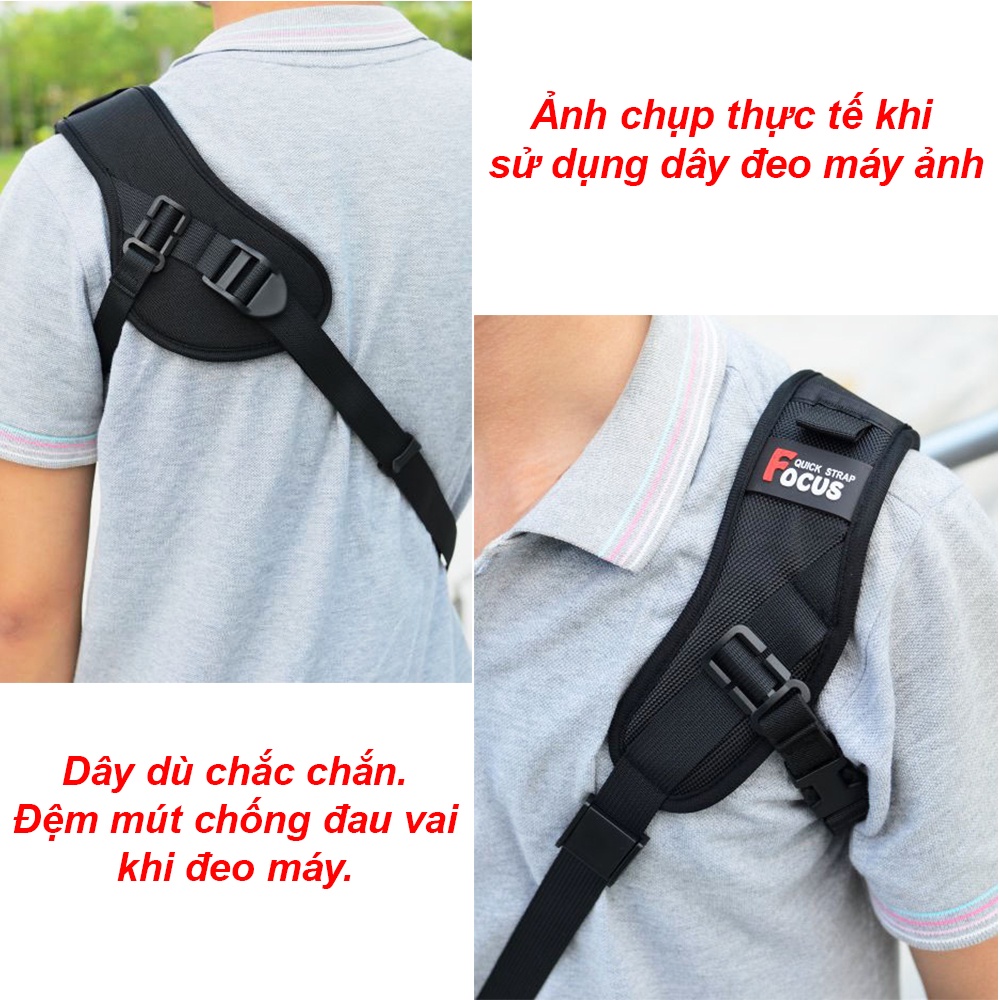 Dây đeo thao tác nhanh GADO đai đeo máy ảnh đa năng tiện lợi cho nhiếp ảnh gia