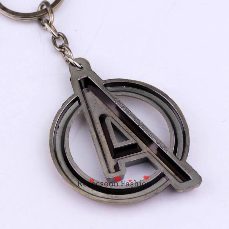 Móc chìa khóa hình logo Avengers Marvel độc đáo